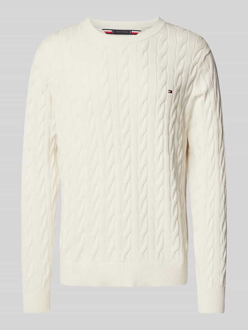 Tommy Hilfiger Gebreide pullover met kabelpatroon