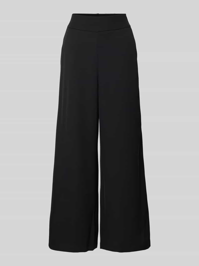 Zero Wide leg stoffen broek met steekzakken