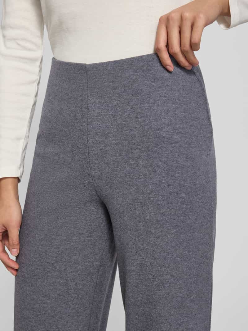 Marc O'Polo Wijde broek van katoenmix