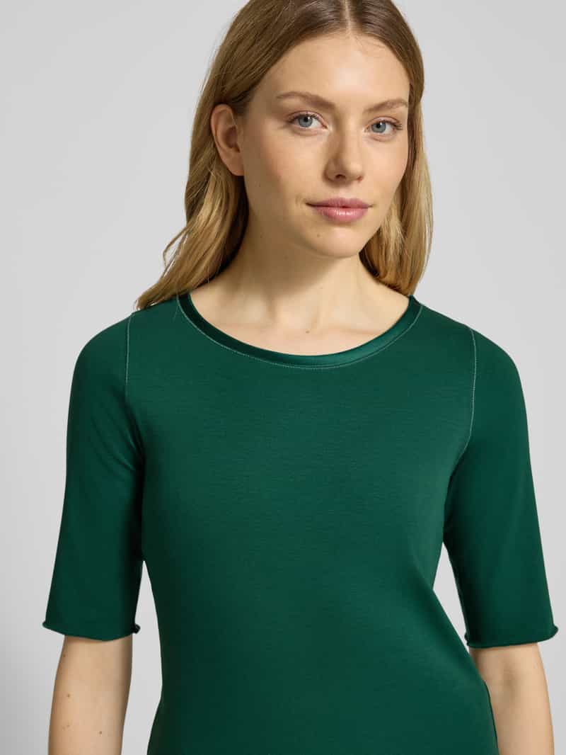 Marc Cain T-shirt met 1 2-mouwen