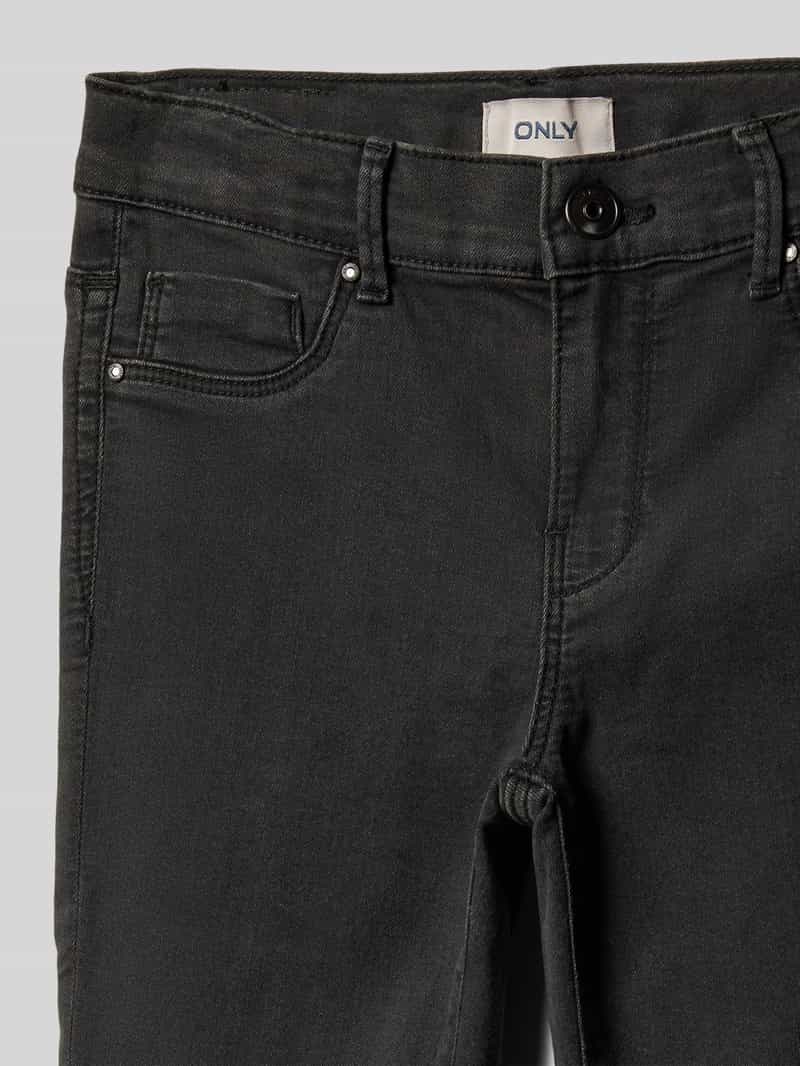 Only Skinny fit jeans met uitlopende pijpen model 'MILA-IRIS'