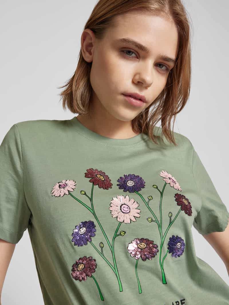 Only T-shirt met bloemenprint