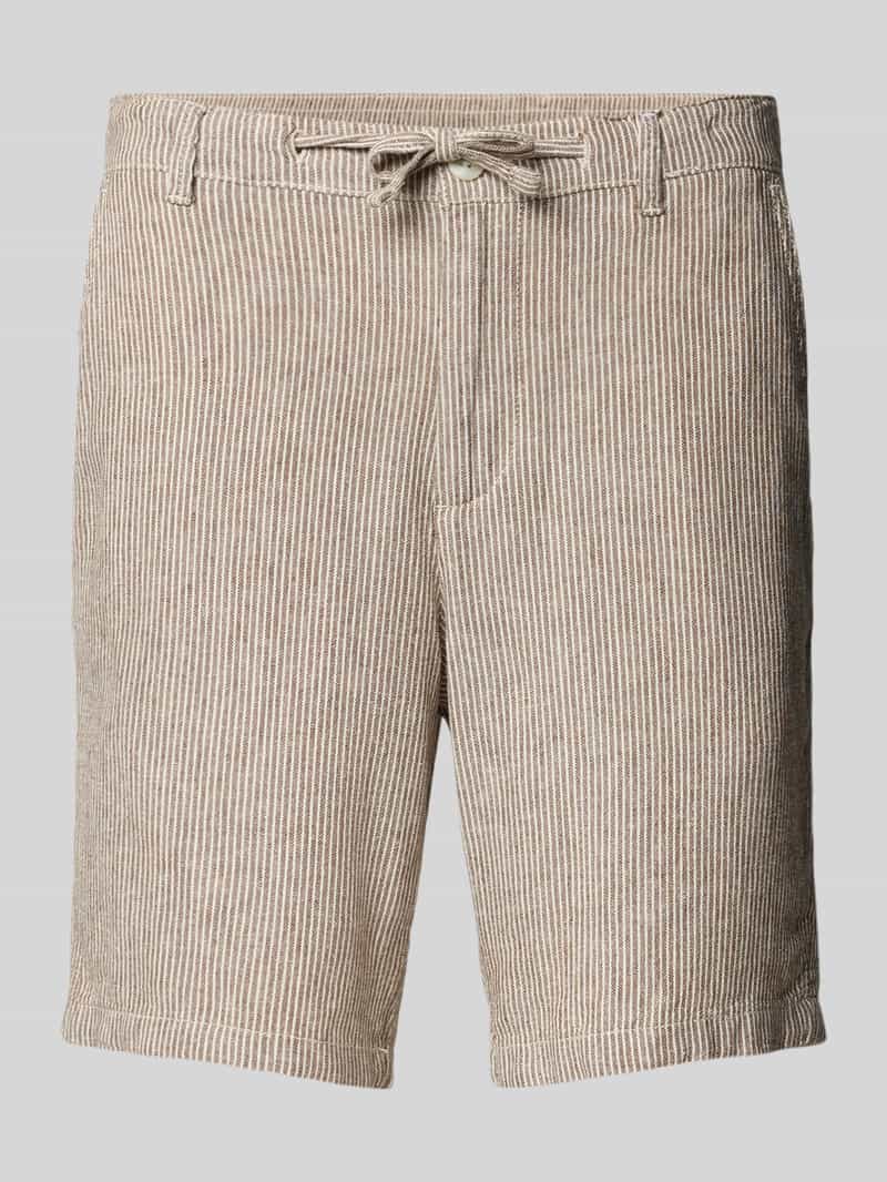 jack & jones Korte regular fit broek met tunnelkoord model 'MYKONOS'