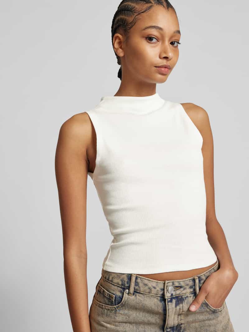 Gina Tricot Tanktop met opstaande kraag