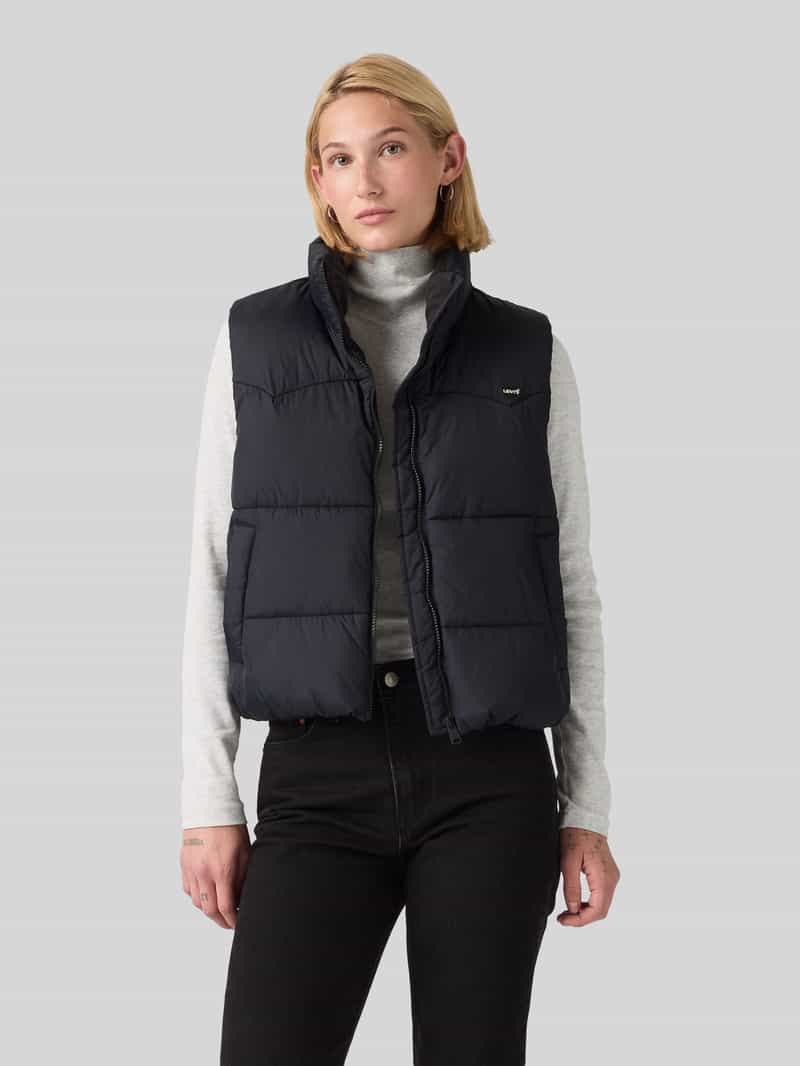 Levi's Regular fit bodywarmer met opstaande kraag model 'PALMER'