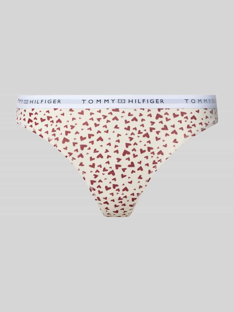 Tommy Hilfiger String van katoenmix model 'VALENTINE HEARTS'