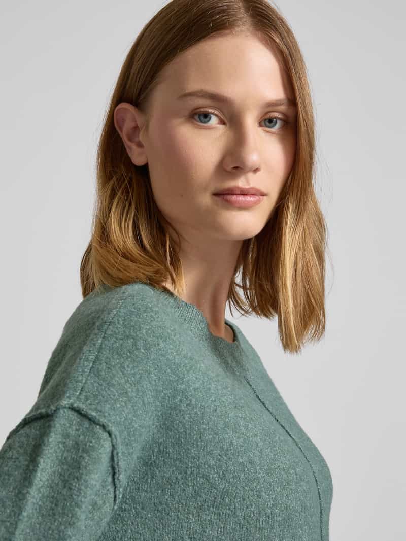 Vero Moda Regular fit gebreide pullover met borstnaad model 'ESTI'