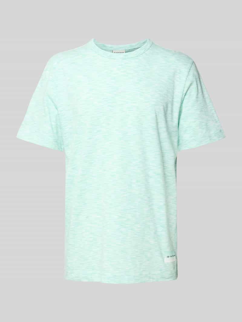 Tom Tailor Regular fit T-shirt van puur katoen