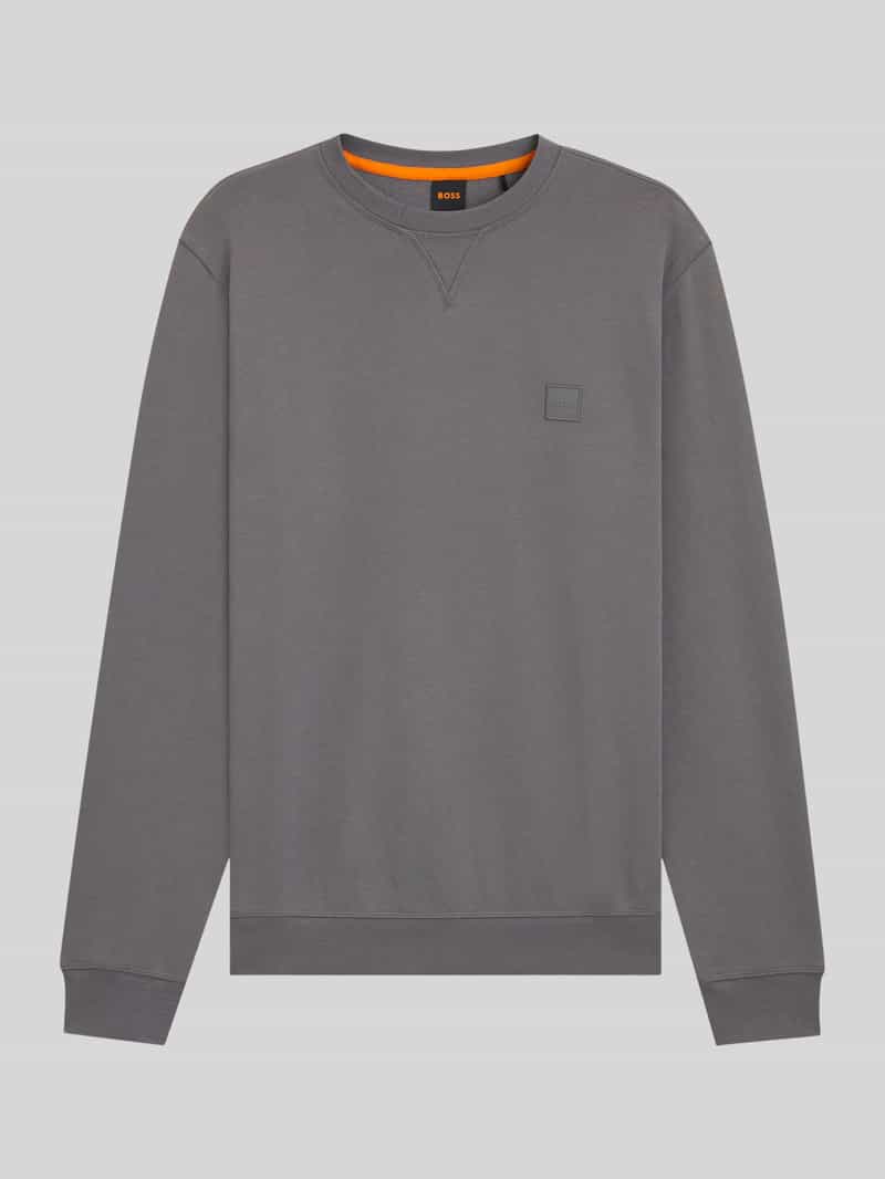 Boss Orange Regular fit sweatshirt van puur katoen model 'WESTART'