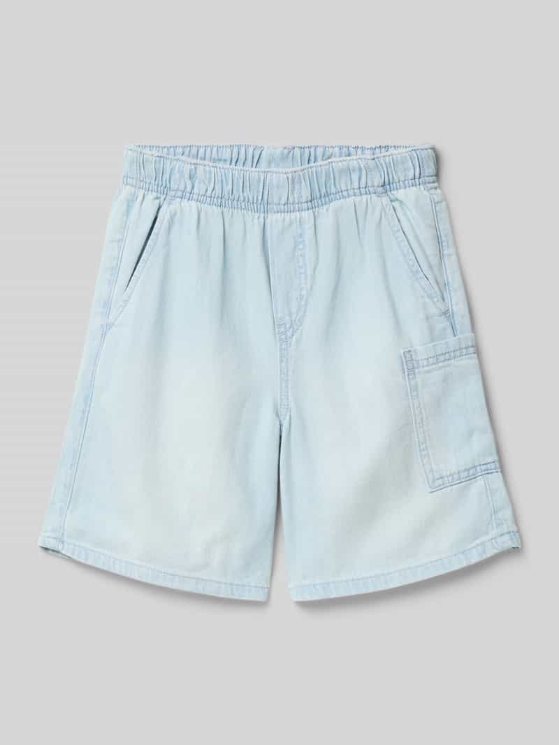s.Oliver RED LABEL Relaxed fit korte jeans van puur katoen