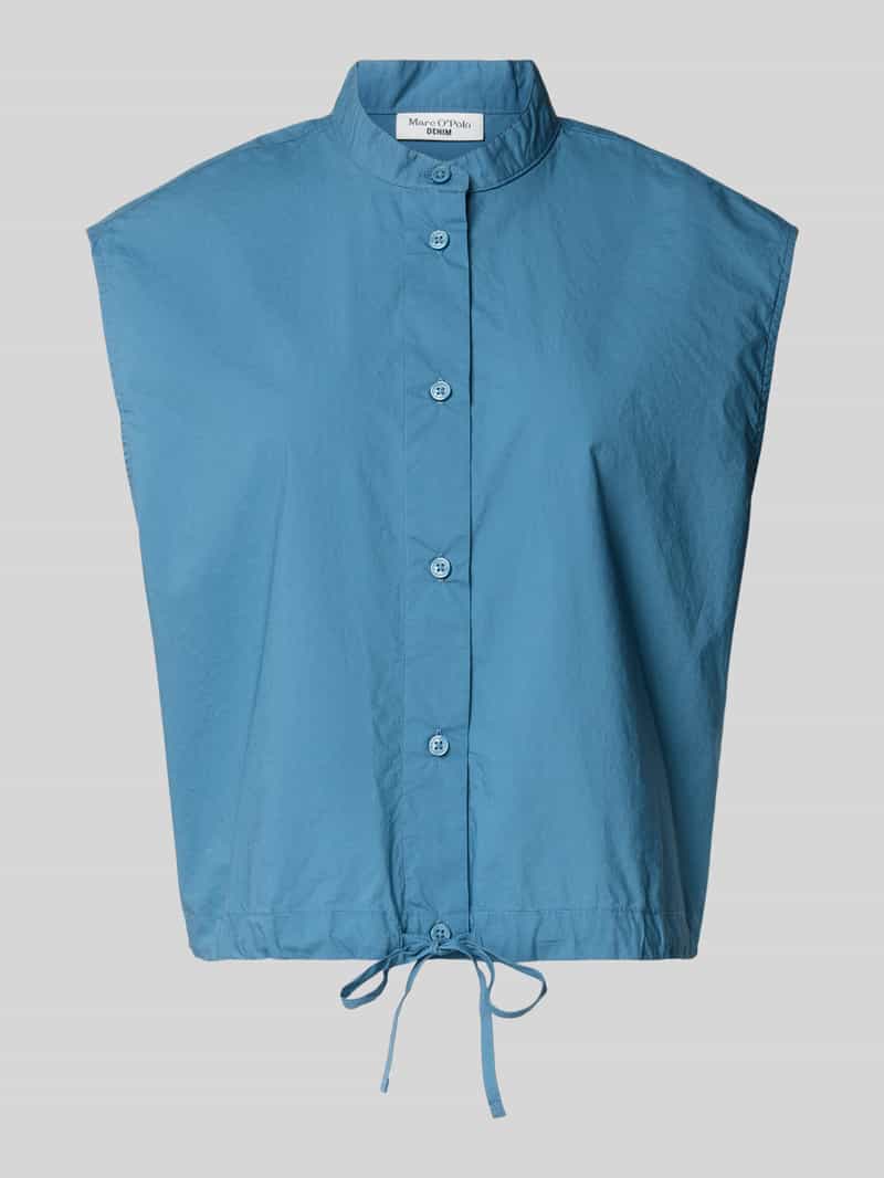 relaxed fit blouse van puur katoen