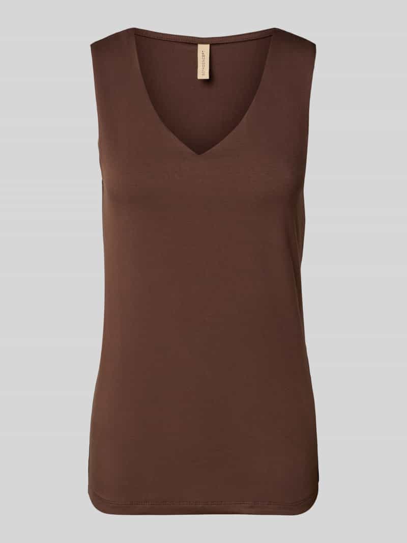 Soyaconcept Top met bandjes en V-hals model 'Marica'