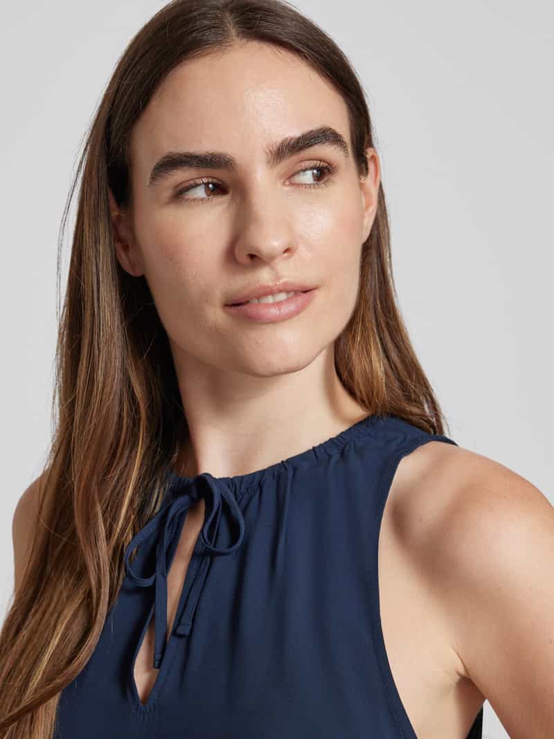 s.Oliver RED LABEL Blouseshirt van viscose met plooien