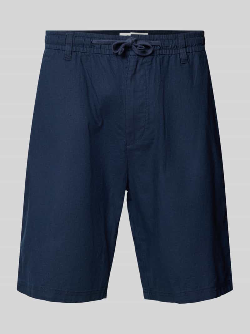 s.Oliver RED LABEL Relaxed fit bermuda met elastische band