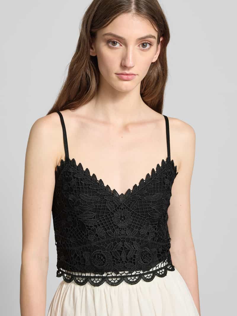 Only Regular fit korte top van viscosemix model 'HONEY'