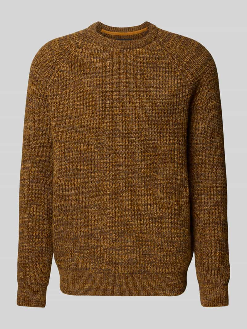 Barbour Regular fit gebreide pullover van pure wol
