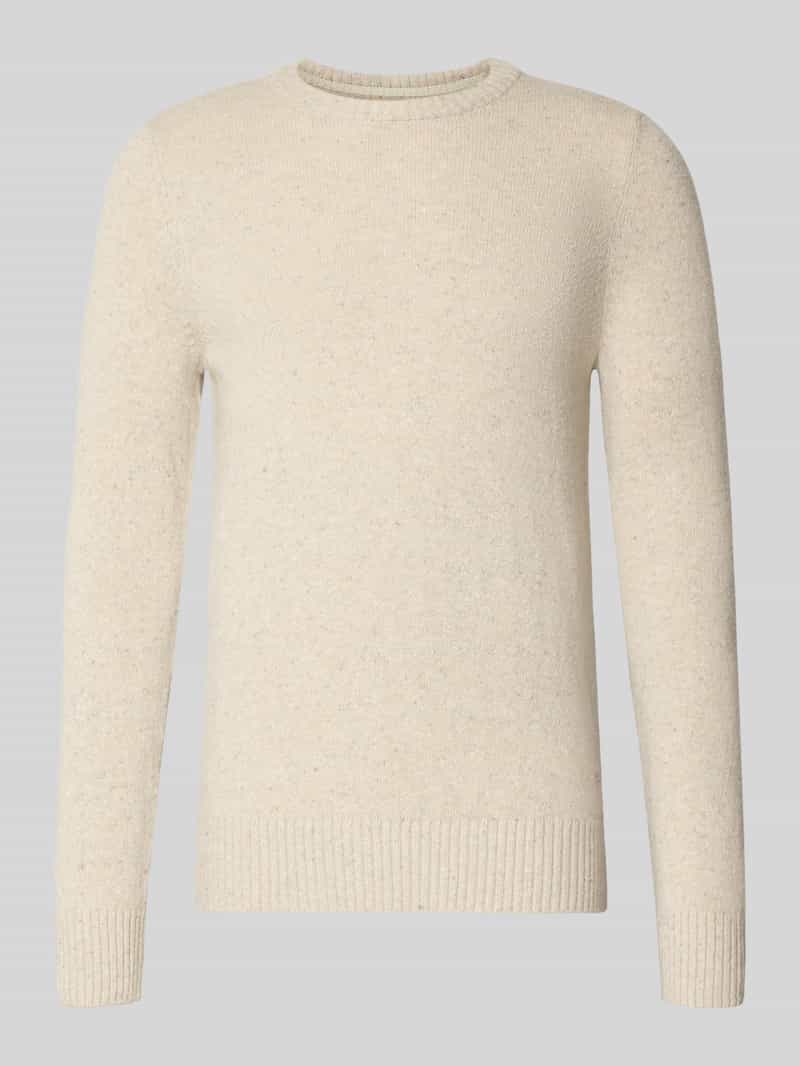 Marc O'Polo Regular fit gebreide pullover van wolmix