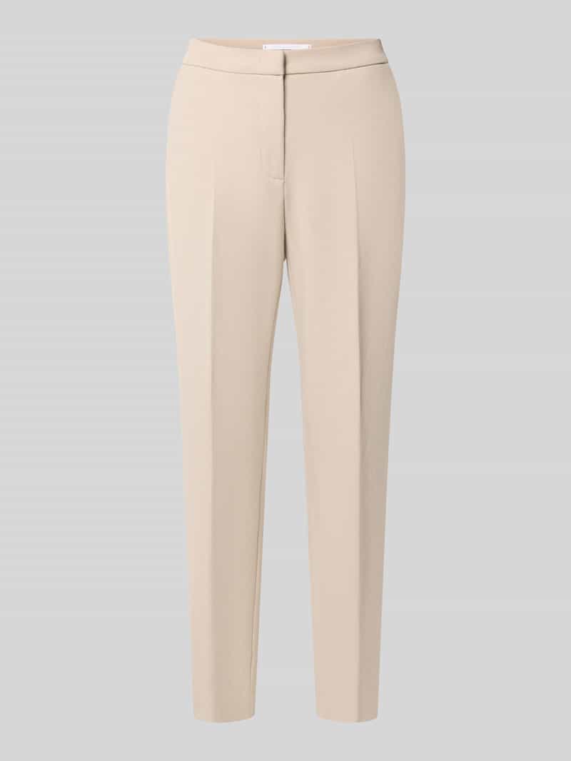 Raffaello Rossi Regular Fit Schmale Hose mit seitliche Eingrifftaschen Modell 'DORO' in Kitt, Größe 42 211499042