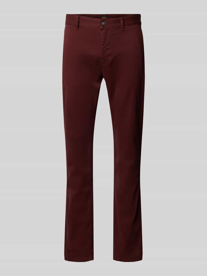 Boss Orange Slim fit chino met steekzakken