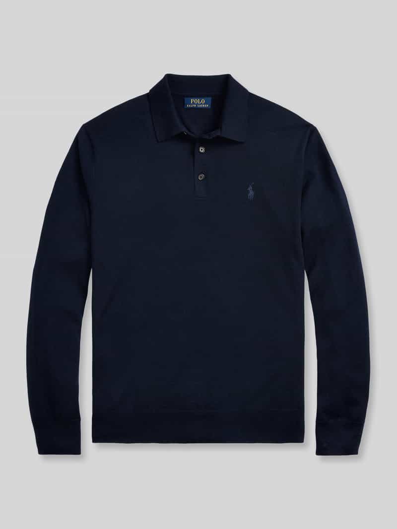 Regular fit pullover van pure wol