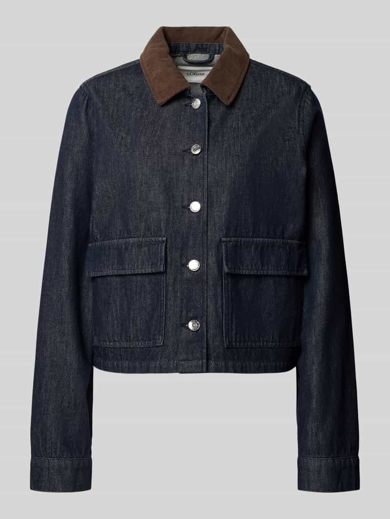 Casual Fit Jean Jack met Opgestikte Zakken Dames s.Oliver