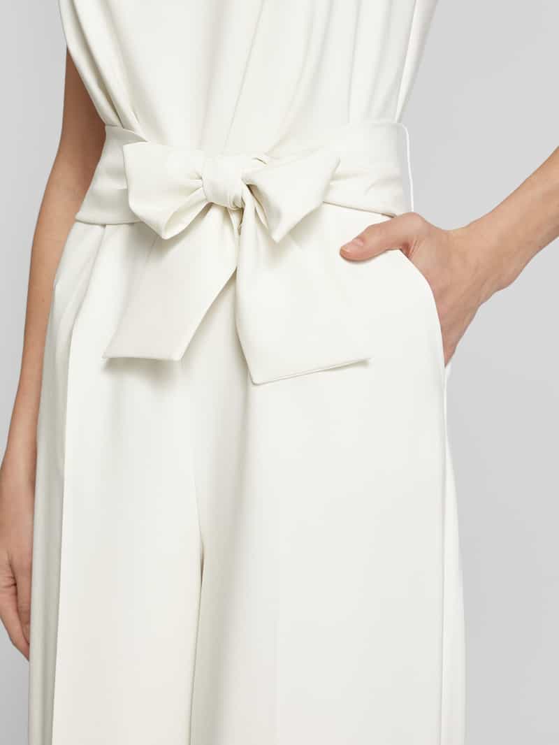 Betty Barclay Jumpsuit met strikceintuur