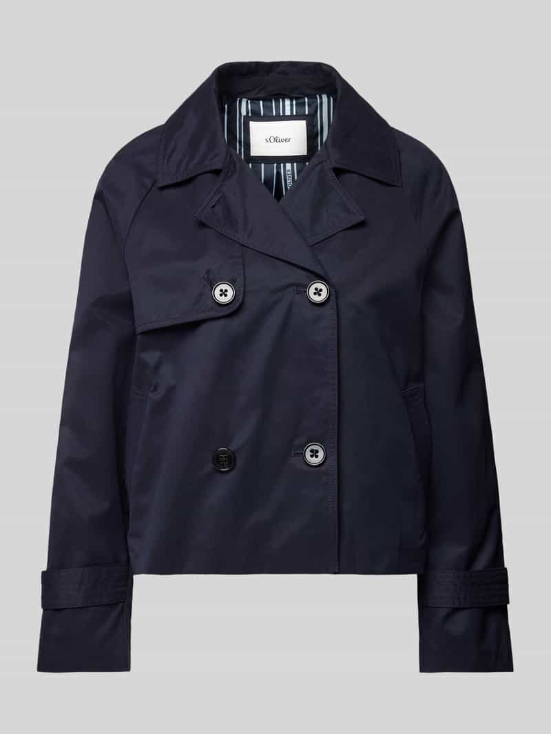 s.Oliver RED LABEL Relaxed fit jekker met raglanmouwen en streepmotief