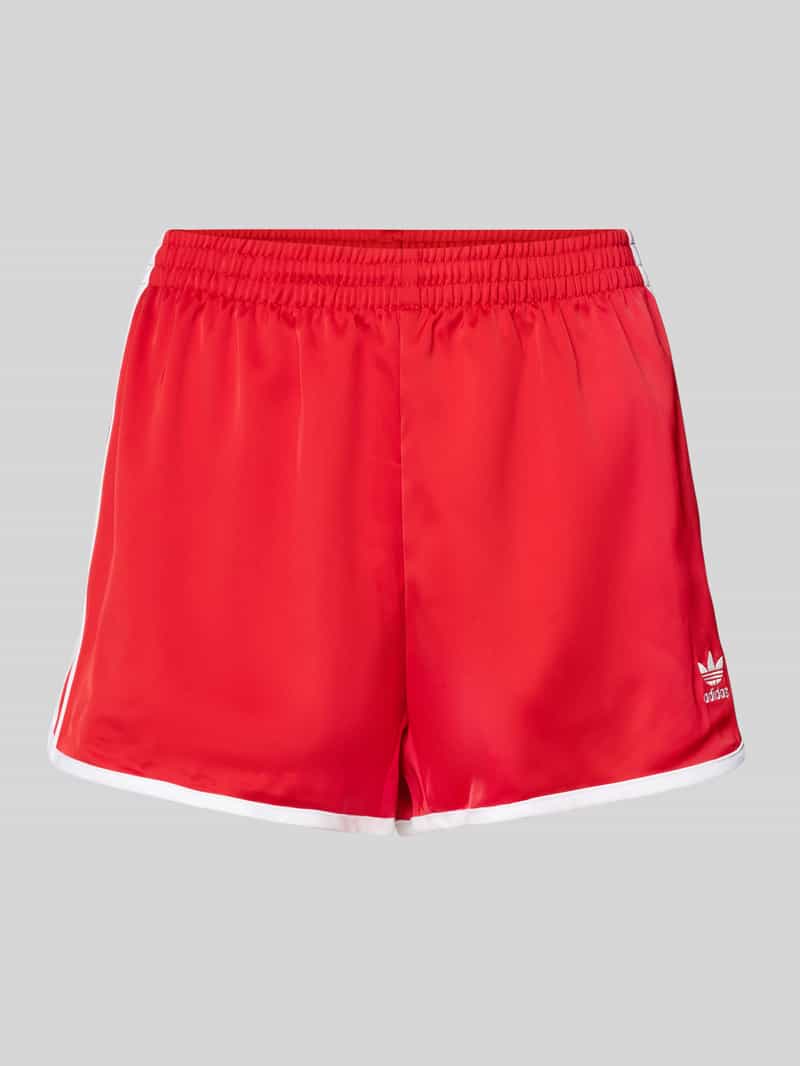 adidas Originals Korte broek met elastische band en labelstitching