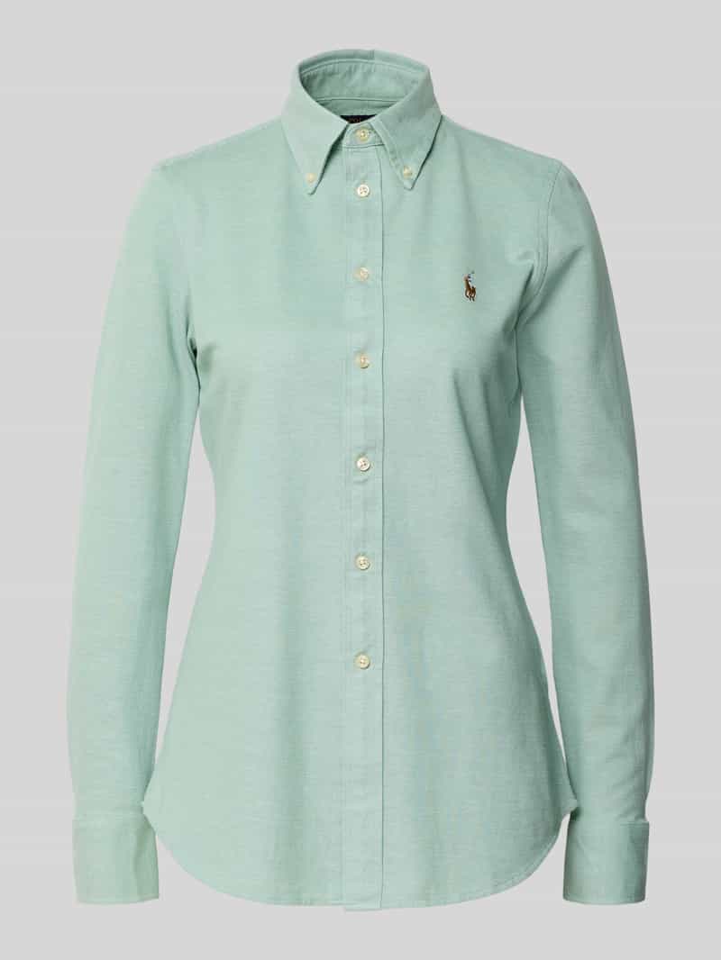 Polo Ralph Lauren Slim fit blouse met button-downkraag