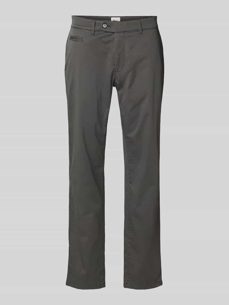 BRAX Regular fit chino met paspelzak model 'EVEREST'
