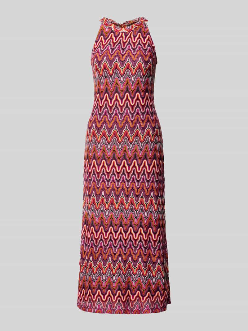 ROBE LÉGÈRE Midi-jurk met halter