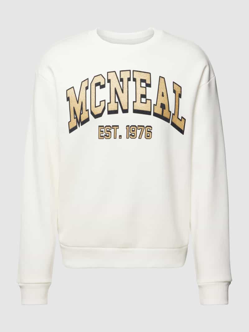 MCNEAL Sweatshirt met labelprint