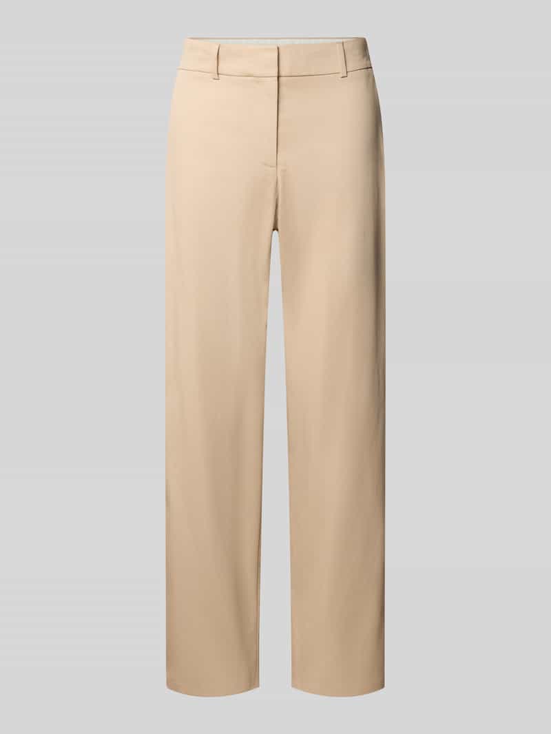 straight fit chino van katoenmix