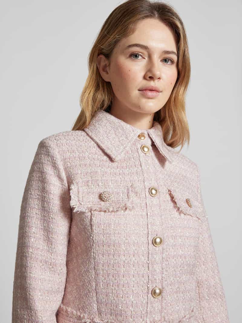 Guess Korte blazer met platte kraag model 'DAPHNEE'