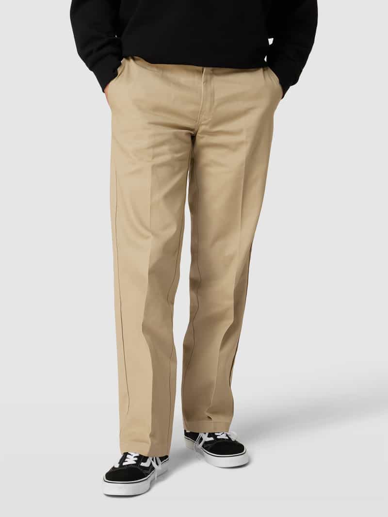 Chinosy w kant model ‘WORK PANT’