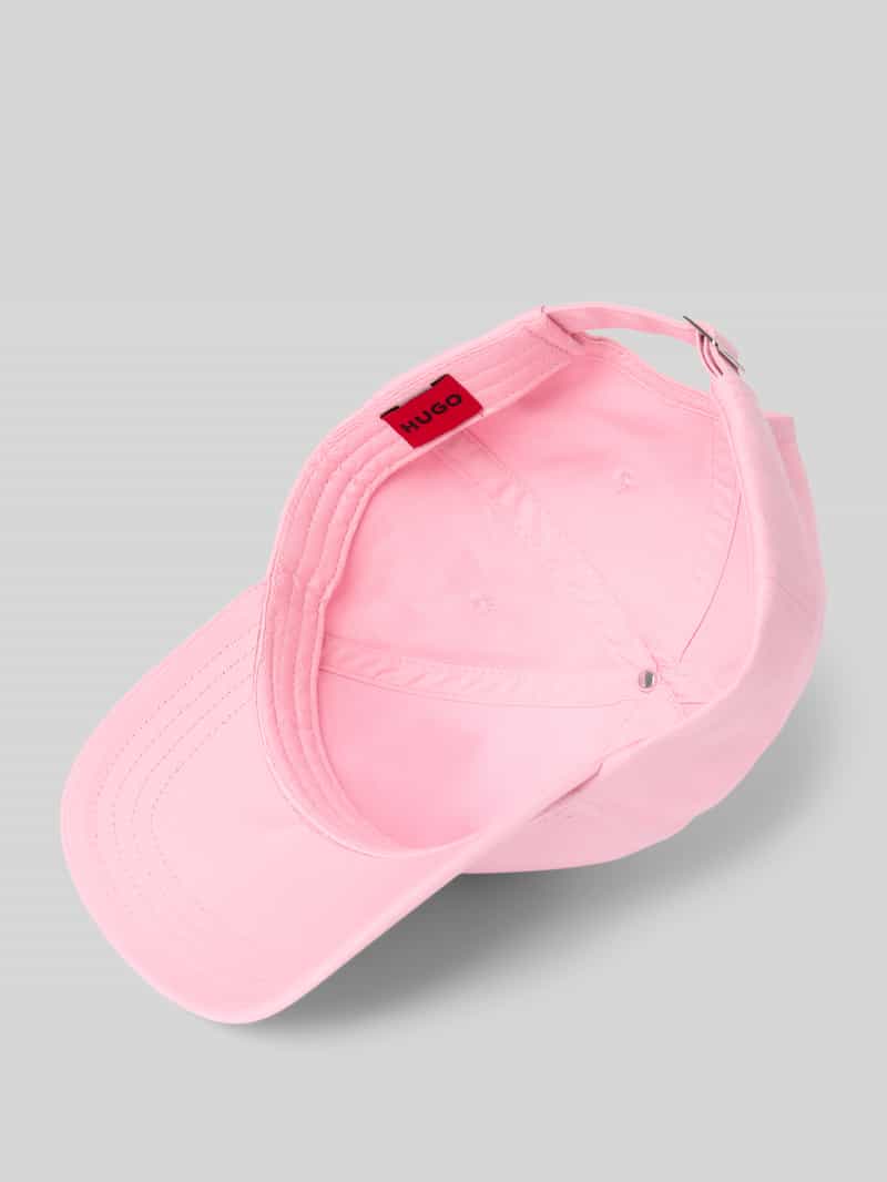 HUGO Baseballpet met logostitching model 'Cara'