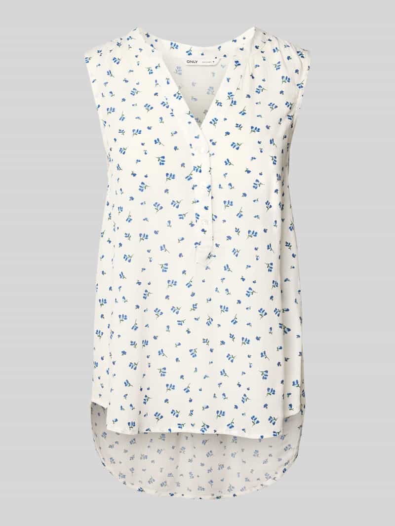 Only Regular fit blousetop van pure viscose model 'JETTE'