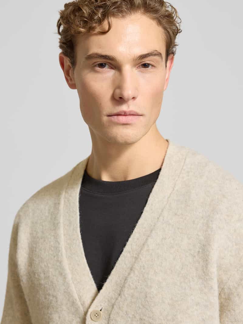 JACK & JONES Premium Regular fit gebreid jack met wol Model 'BLASIMON'