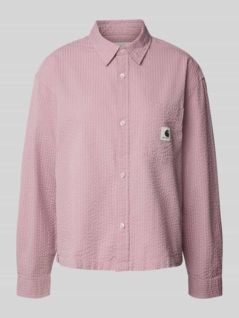 Carhartt Work In Progress Regular fit blouse met borstzak model 'Toland'
