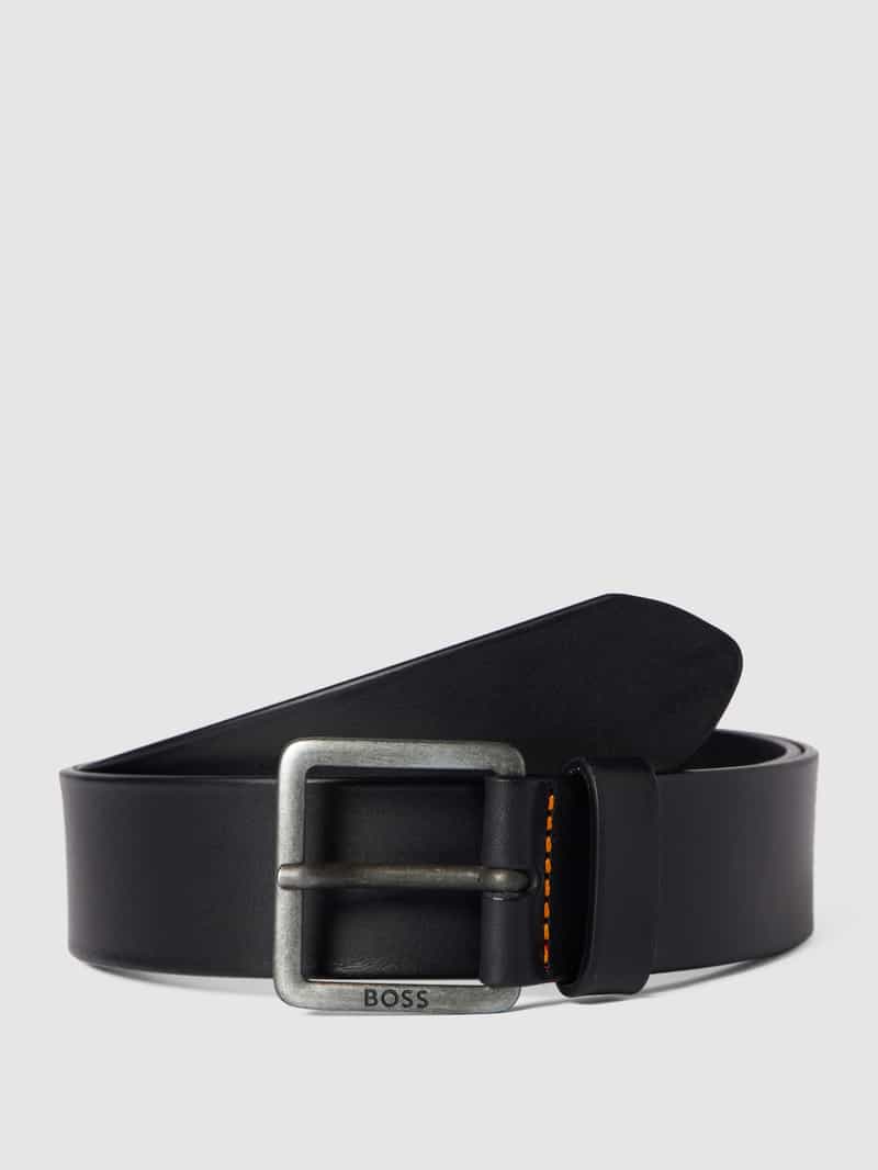 leren riem met doornsluiting