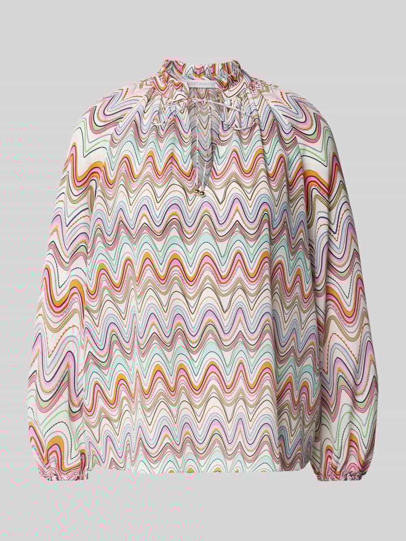 herzensangelegenheit Relaxed fit blouse van puur zijde