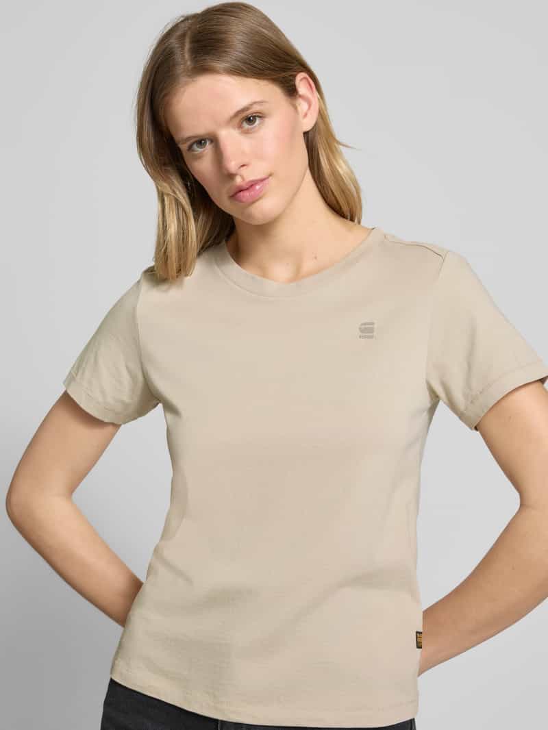 G-Star Raw T-shirt met labelstitching