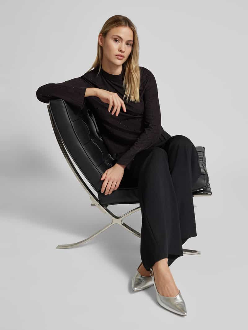 MbyM Regular fit blouseshirt met strass-steentjes model 'Asira'