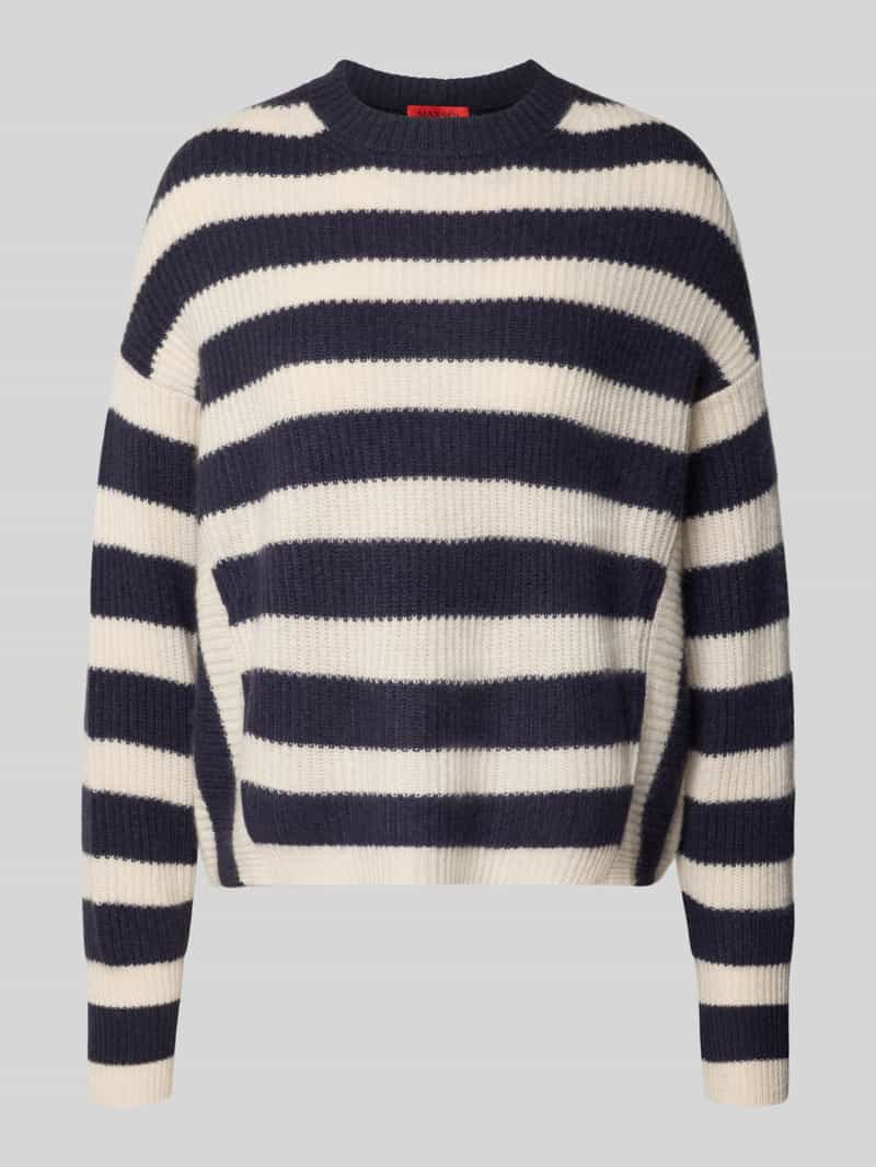 MAX&Co. Boxy fit gebreide pullover van puur kasjmier model 'BRANDY'