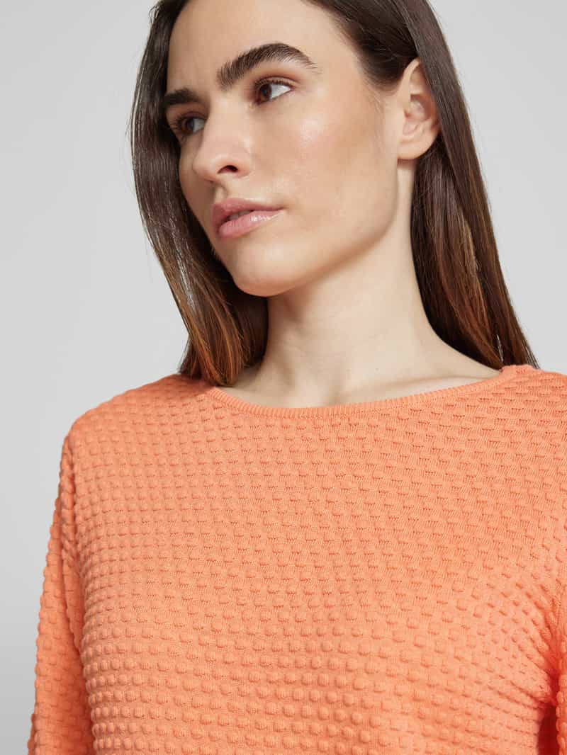 FREE QUENT Gebreide pullover met ribboorden model 'Dodo'