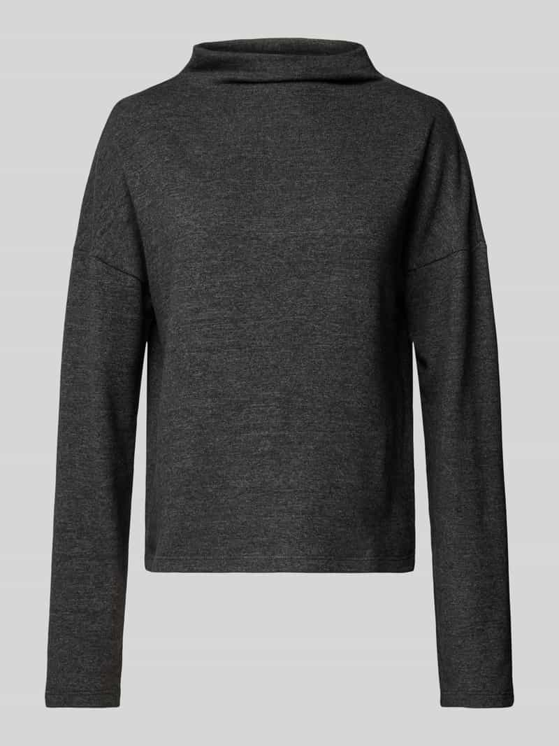 Vero Moda Regular fit gebreide pullover met ronde hals en kraag, model 'BELLA'