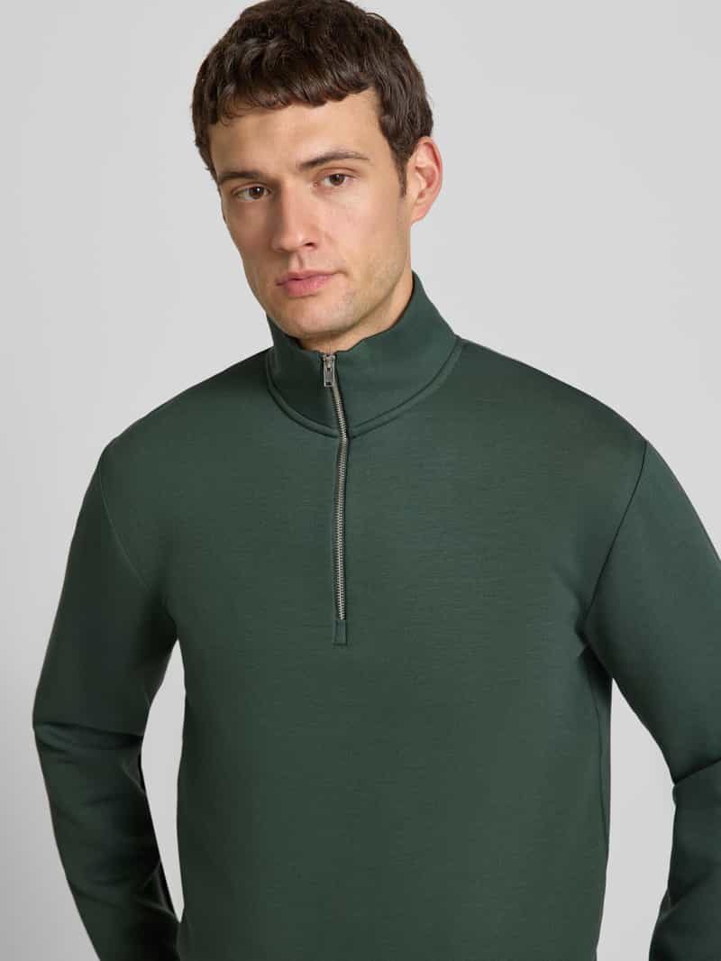 Selected Homme Regular fit sweatshirt van viscosemix model 'EMANUEL'
