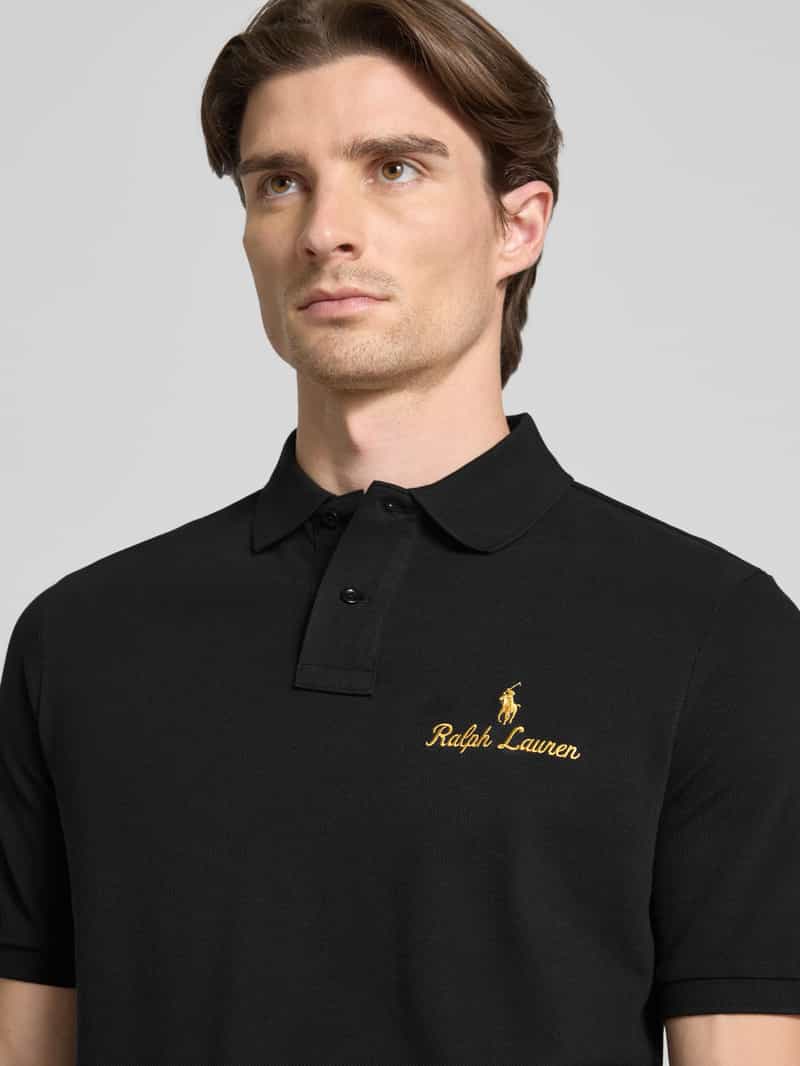 Polo Ralph Lauren Classic fit poloshirt met labelstitching
