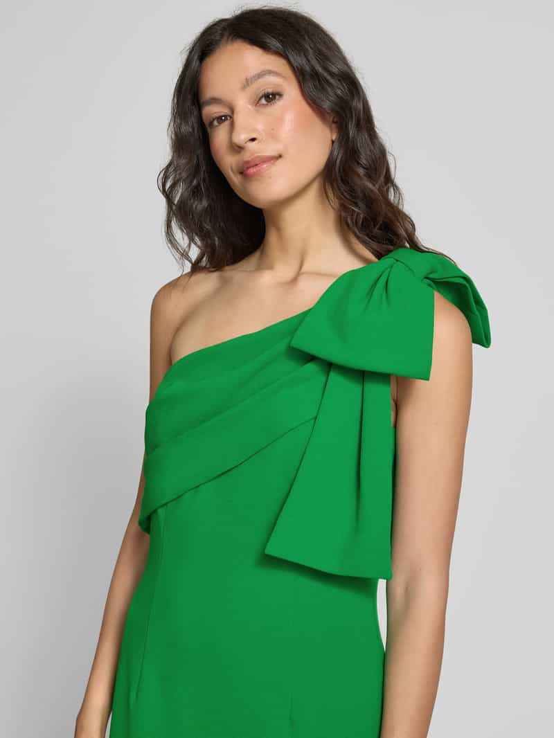 Adrianna Papell Avondjurk met one shoulder-band