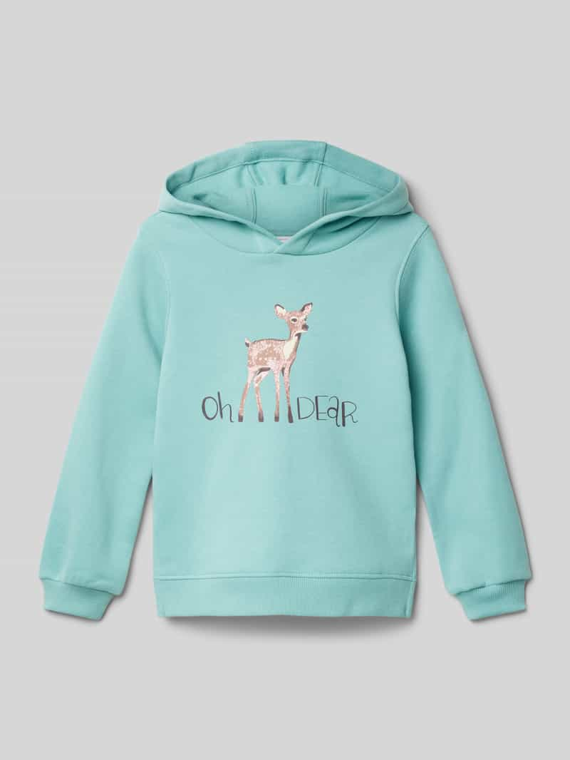 S.Oliver RED LABEL Regular fit hoodie met glitterprint